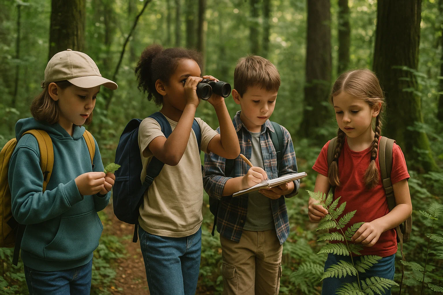 Les petits explorateurs de la nature