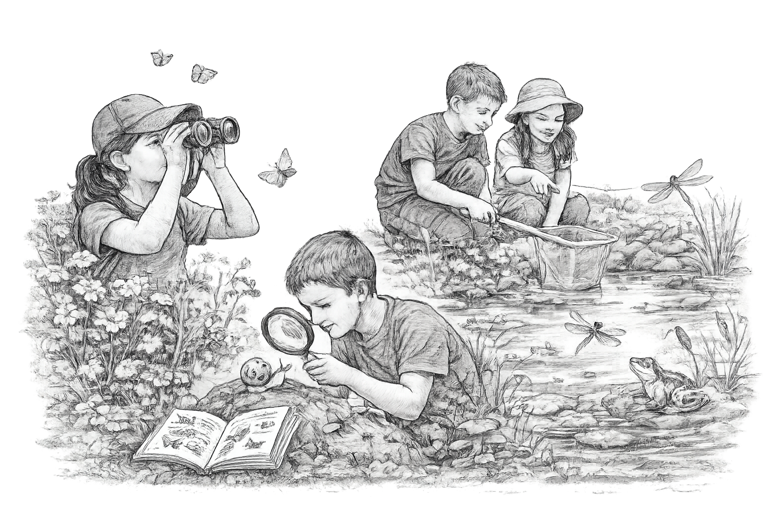 Les petits explorateurs de la nature