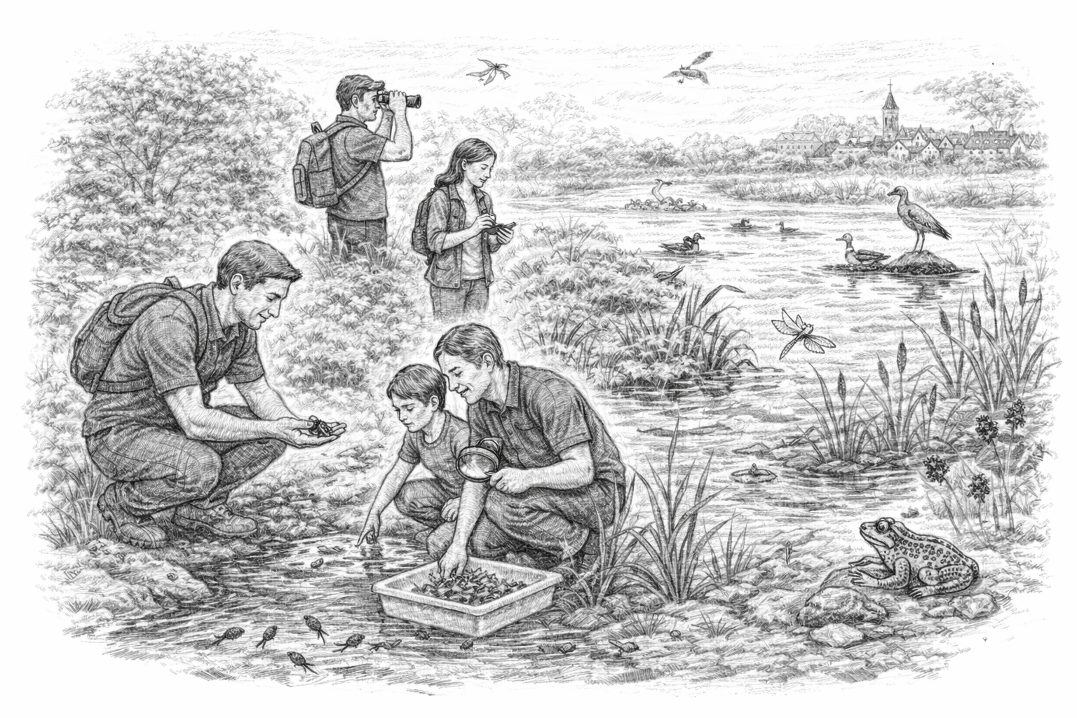 A la découvertes des zones humides