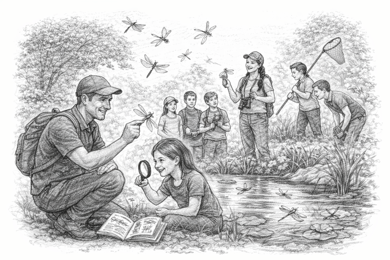 A la rencontre des libellules