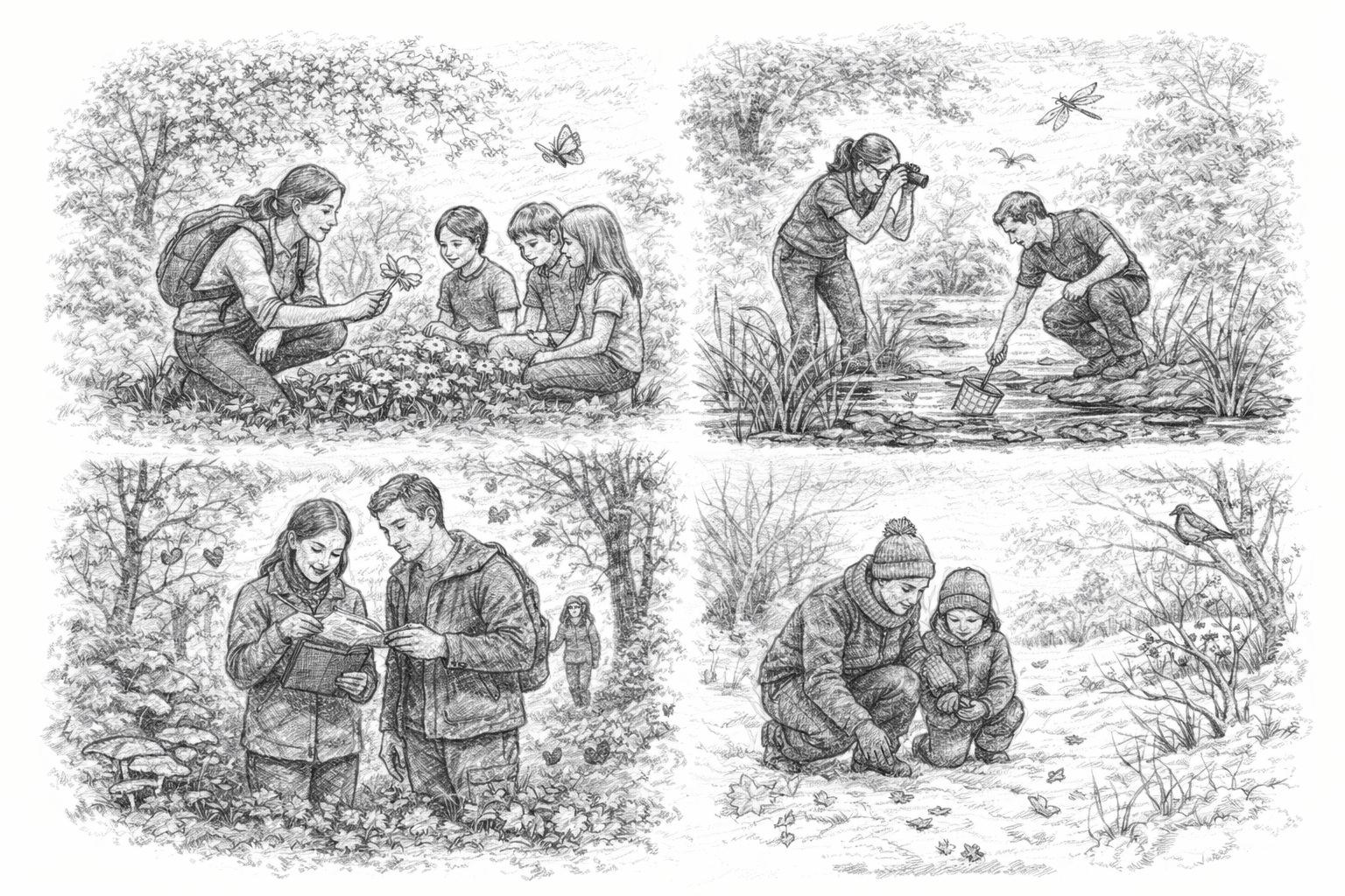 La nature au fil des saisons