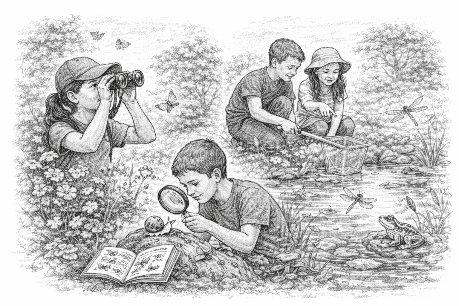 Les petits explorateurs de la nature