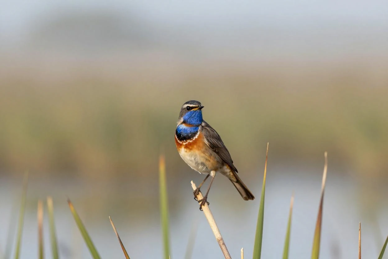 Marais de Sacy, roselière et prairies humides, habitat des oiseaux d’eau