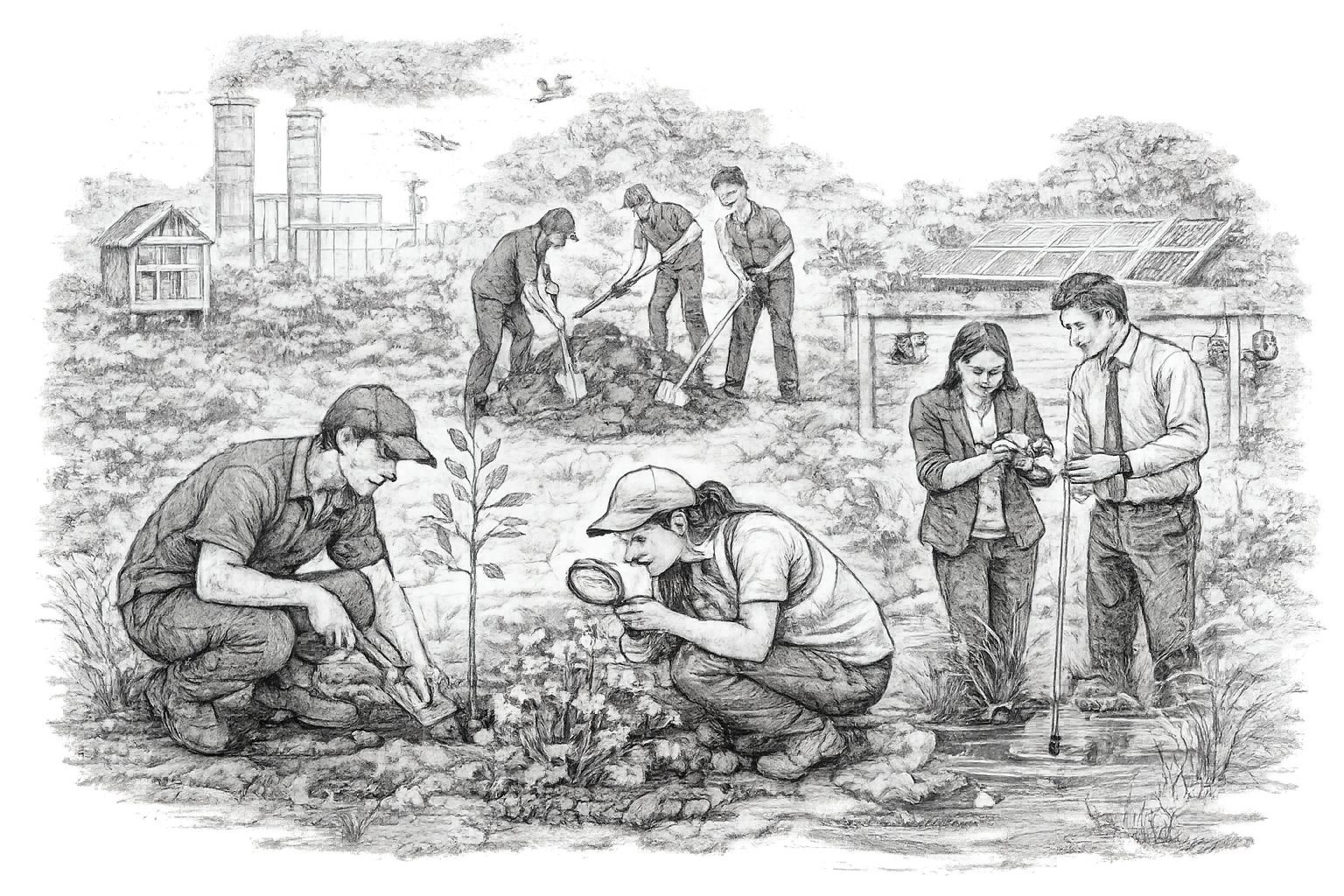 3) On-site concrete actions