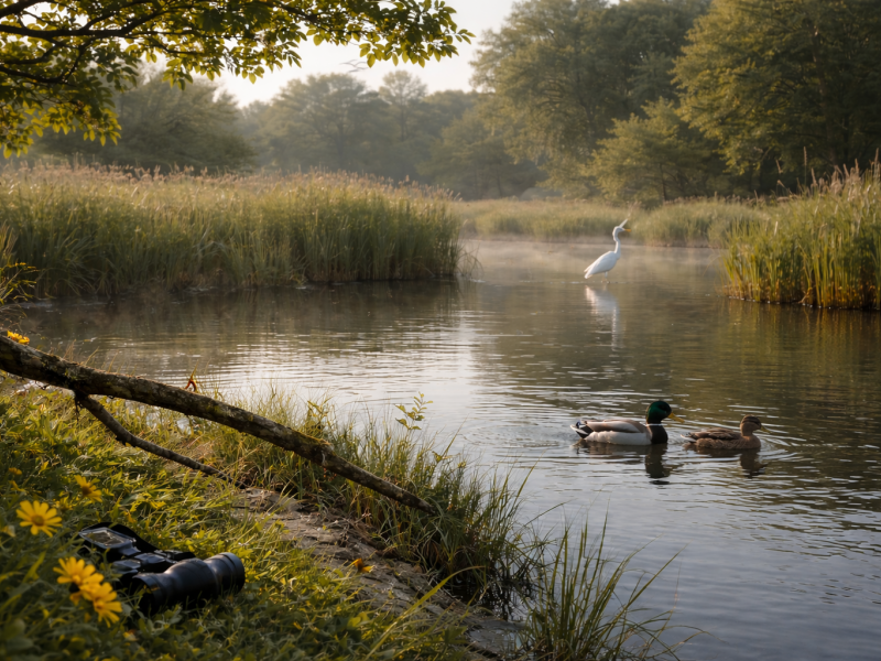 Découverte des oiseaux des étangs de Clery-sur-Somme